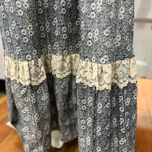 GUNNE SAX by Jessica vintage 1960’s Deadstock Jessica Mc Clintock  Maxi Dress - Picture 13 of 15